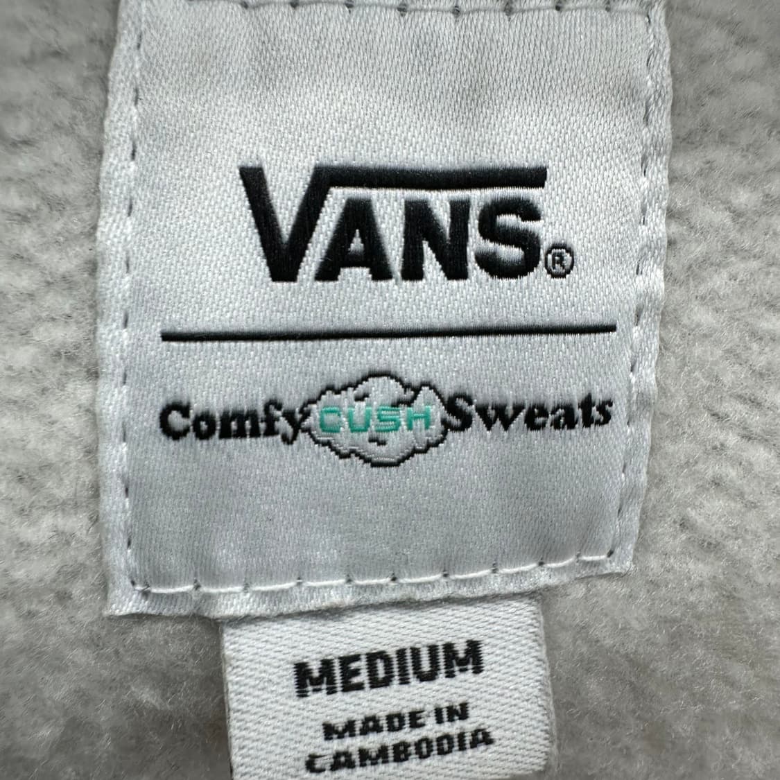 95 반스 남자 스몰로고 기모 후드티 상품이미지3