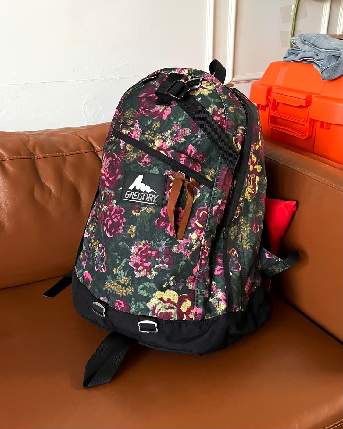 Old GREGORY Daypack 26L Floral Backpack 상품이미지2