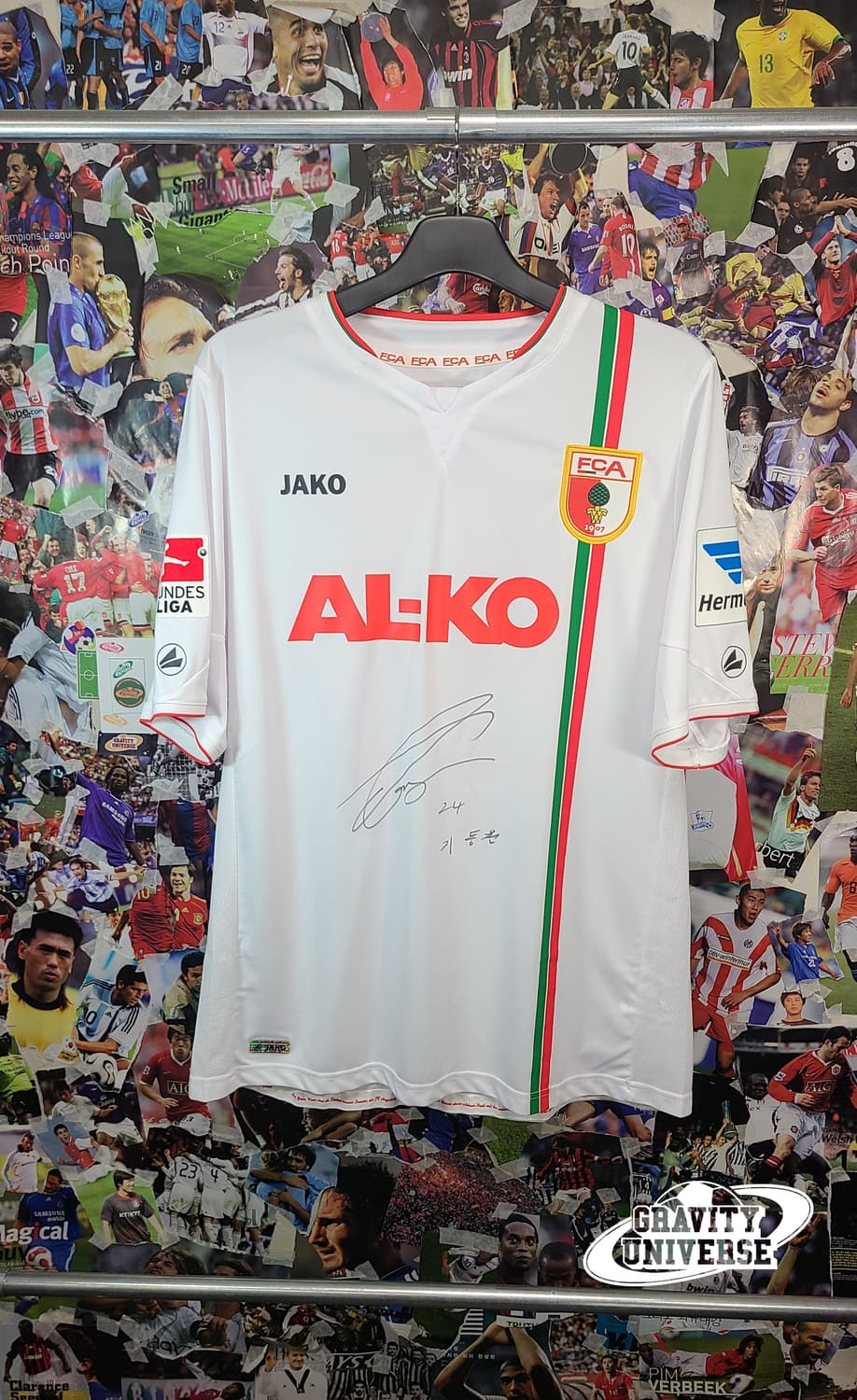 아우크스부르크 12-13 지동원 싸인 유니폼 상품이미지7