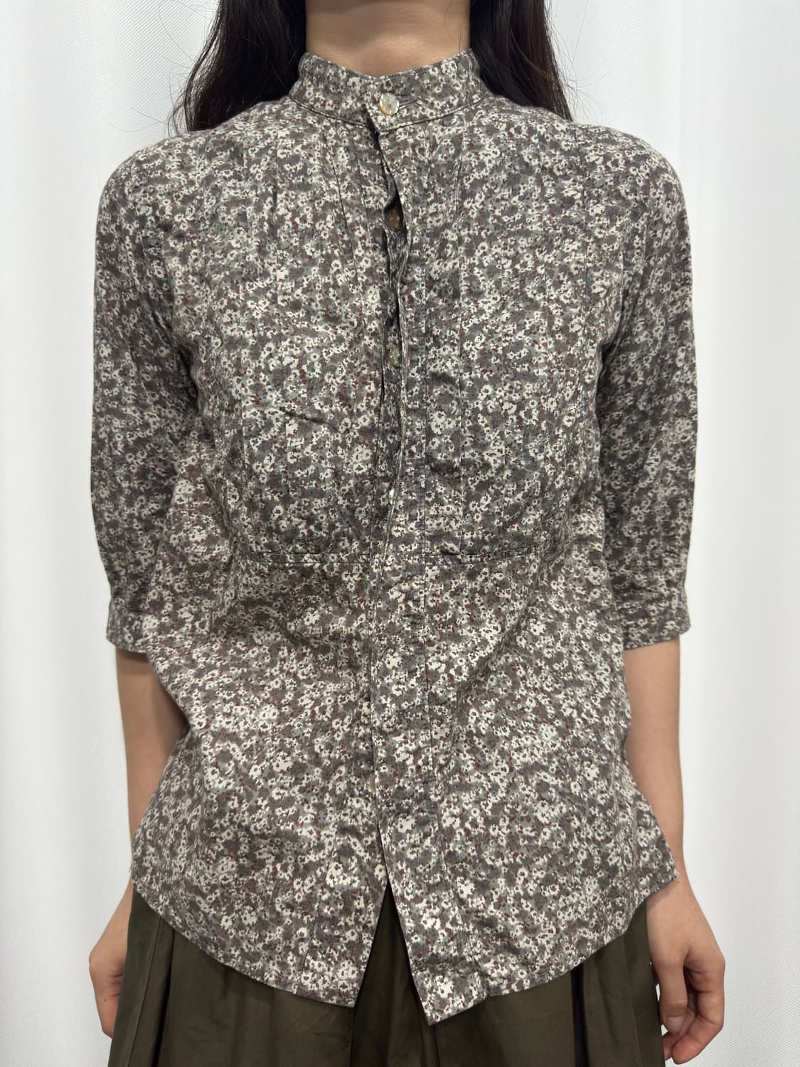 beams boy flower shirt 상품이미지1