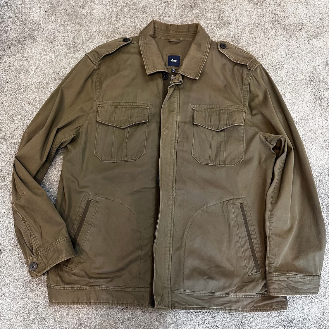갭 빈티지 올리브 더스트 필드 자켓XXL 상품이미지7