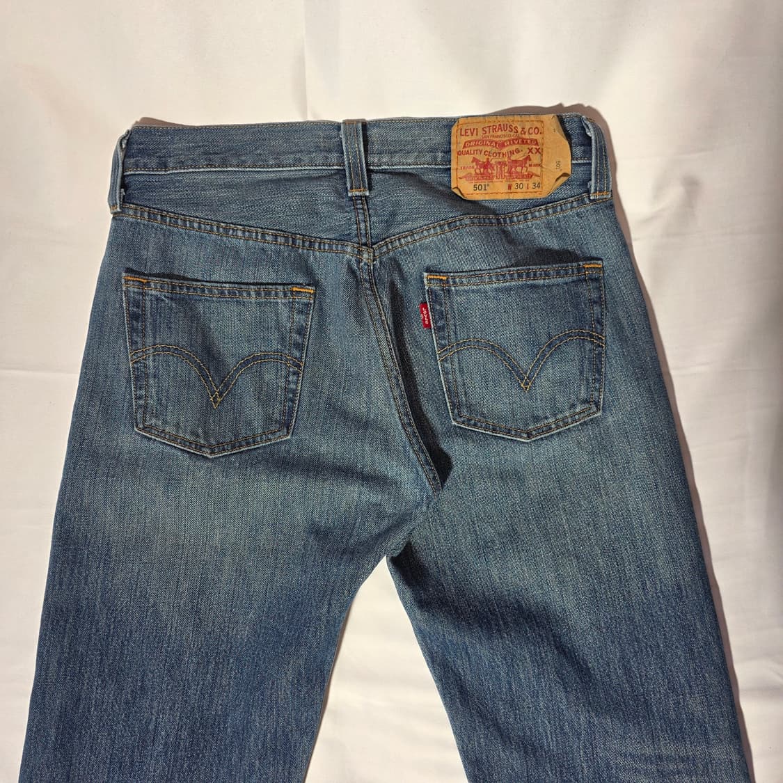 [W30L34]00s 리바이스 501 데님 팬츠 상품이미지7