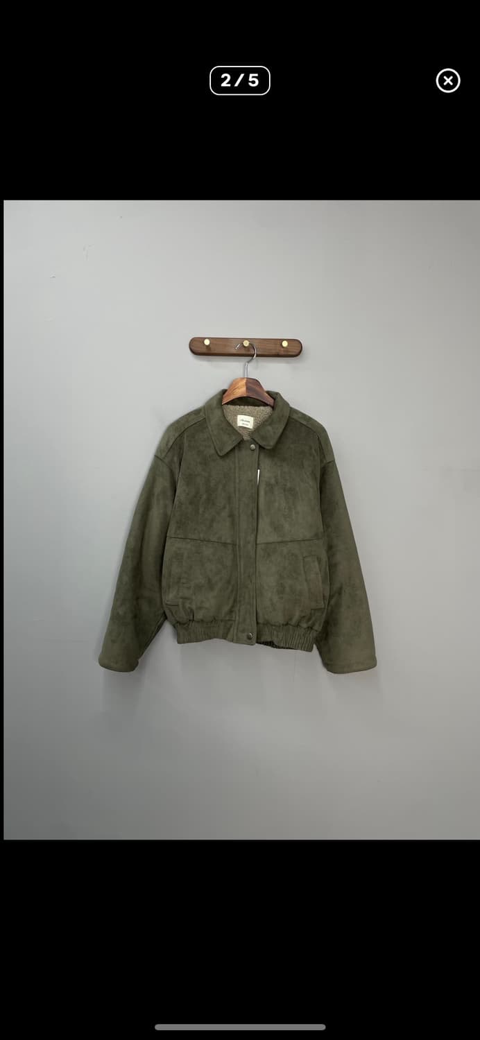 빈티지 스웨이드 양털 자켓 A2792 상품이미지2