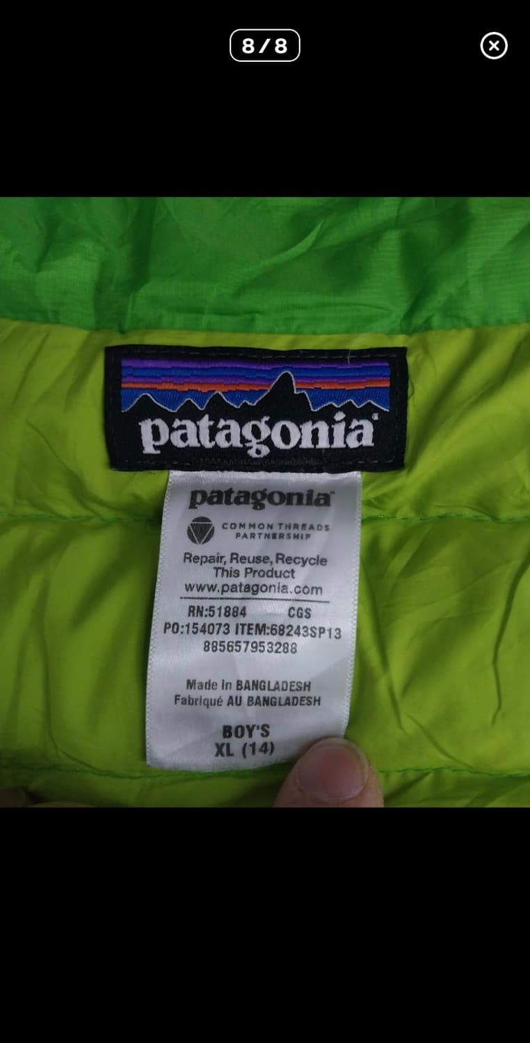 파타고니아 경량패딩 상품이미지7