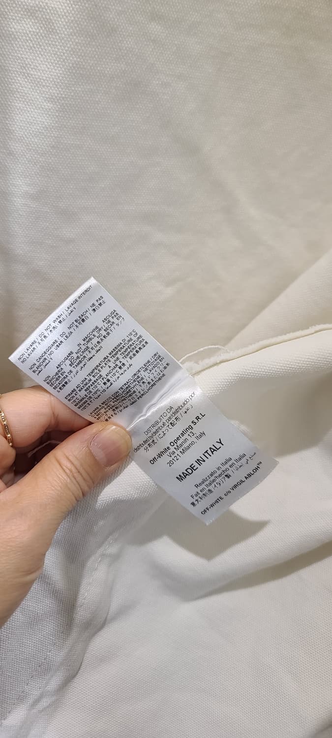 오프화이트 화이트 데님 블레이저 상품이미지8