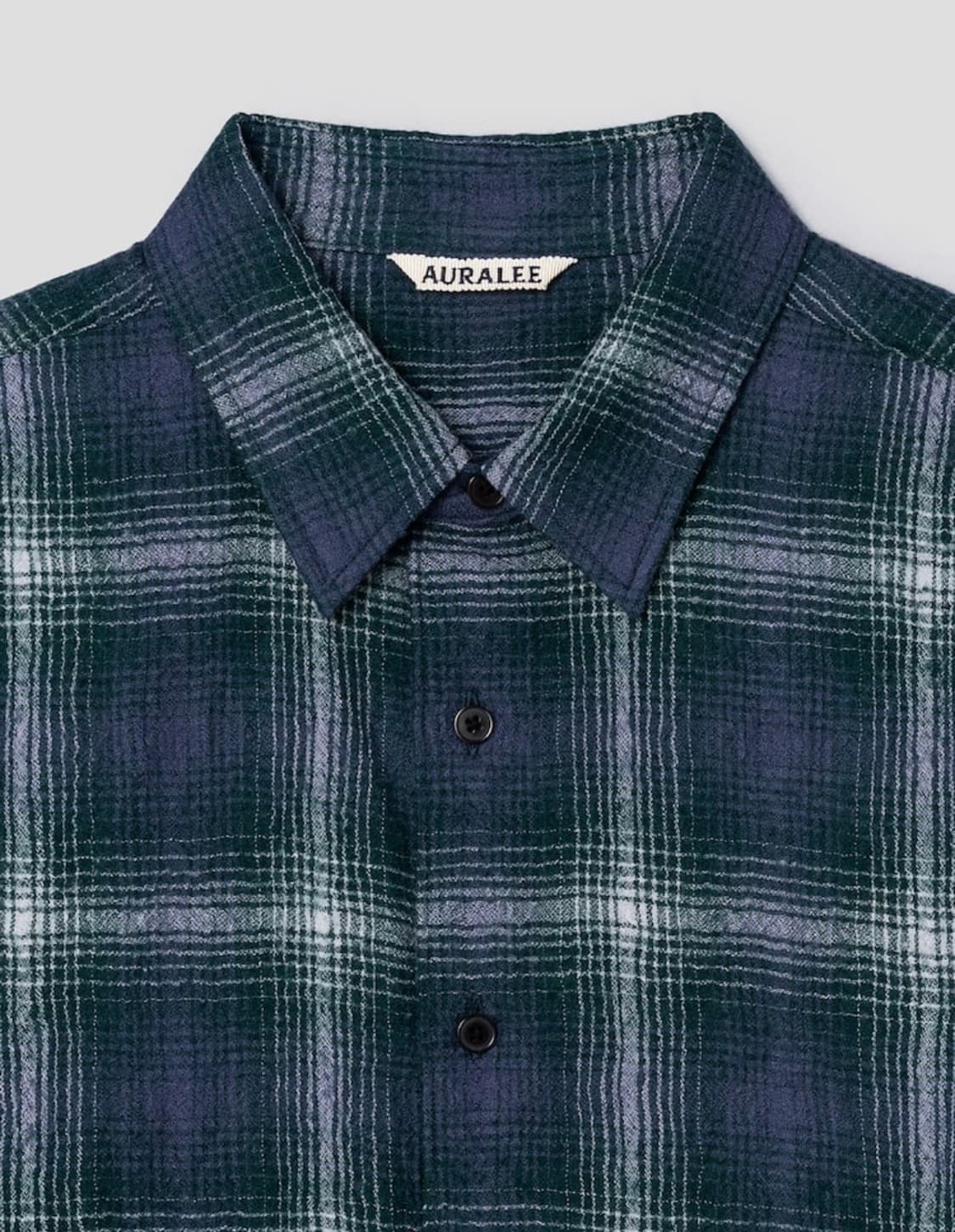 25aw 오라리 에어리울 체크셔츠 5사이즈 상품이미지3