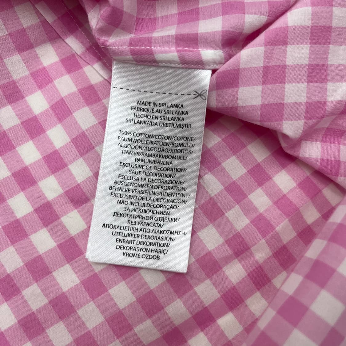 폴로 랄프로렌 딸기우유맛포니 연핑크 체크셔츠 0 상품이미지7