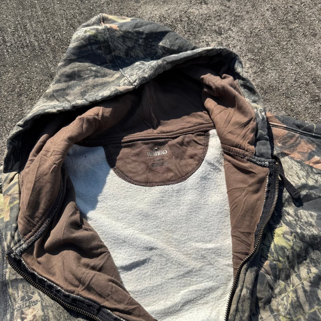 [L] Red Head 리얼트리패턴 후드집업 상품이미지7