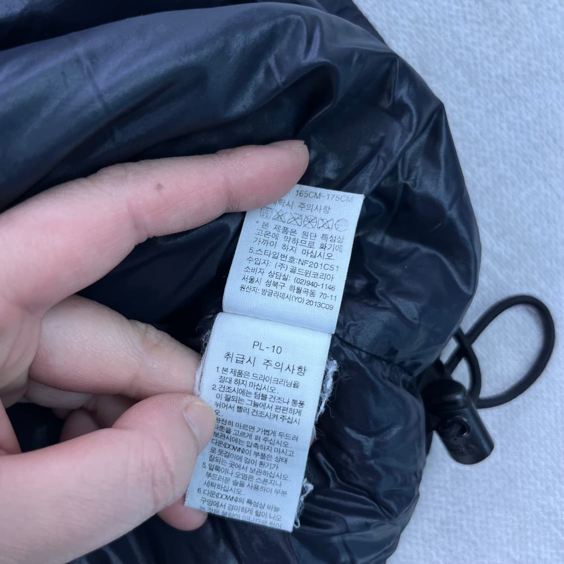 100 노스페이스 한정판 스웨이드 700 눕시조끼패딩 상품이미지7