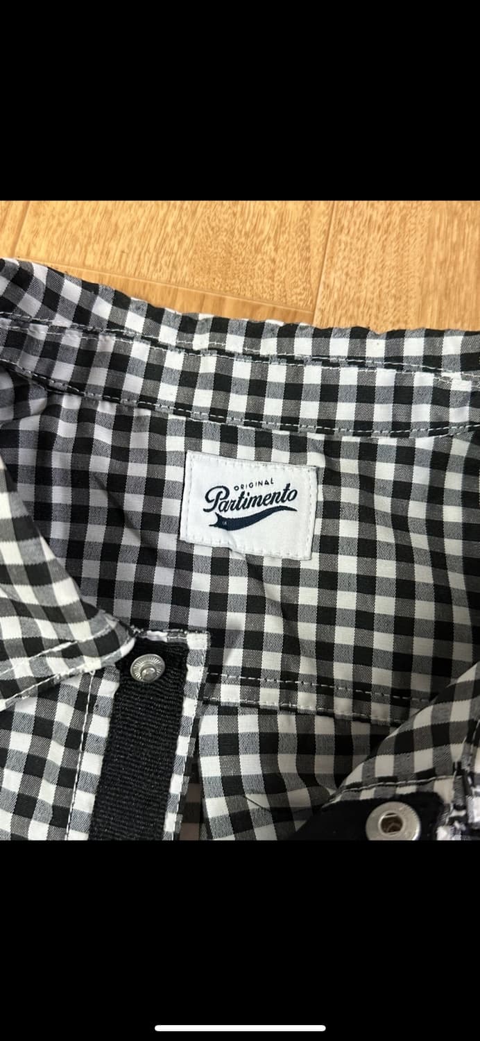 파르티멘토 체크셔츠 자켓 상품이미지3