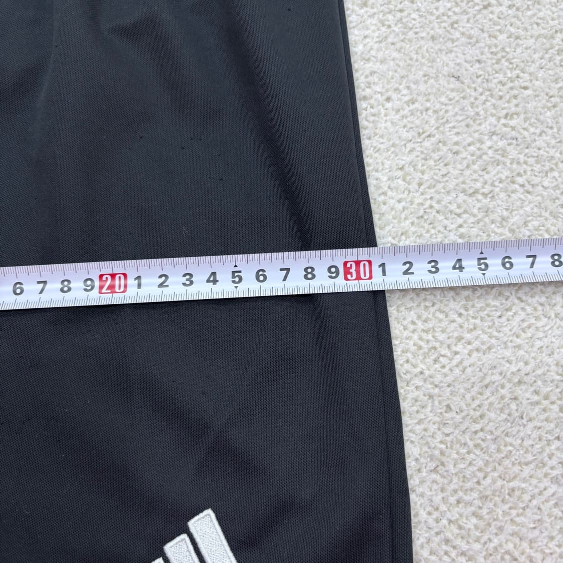 L 아디다스 블랙 트레이닝 반바지 0325E 상품이미지8