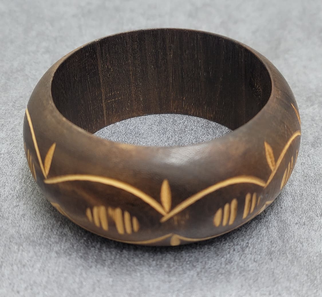 vintage wood bangle 상품이미지4