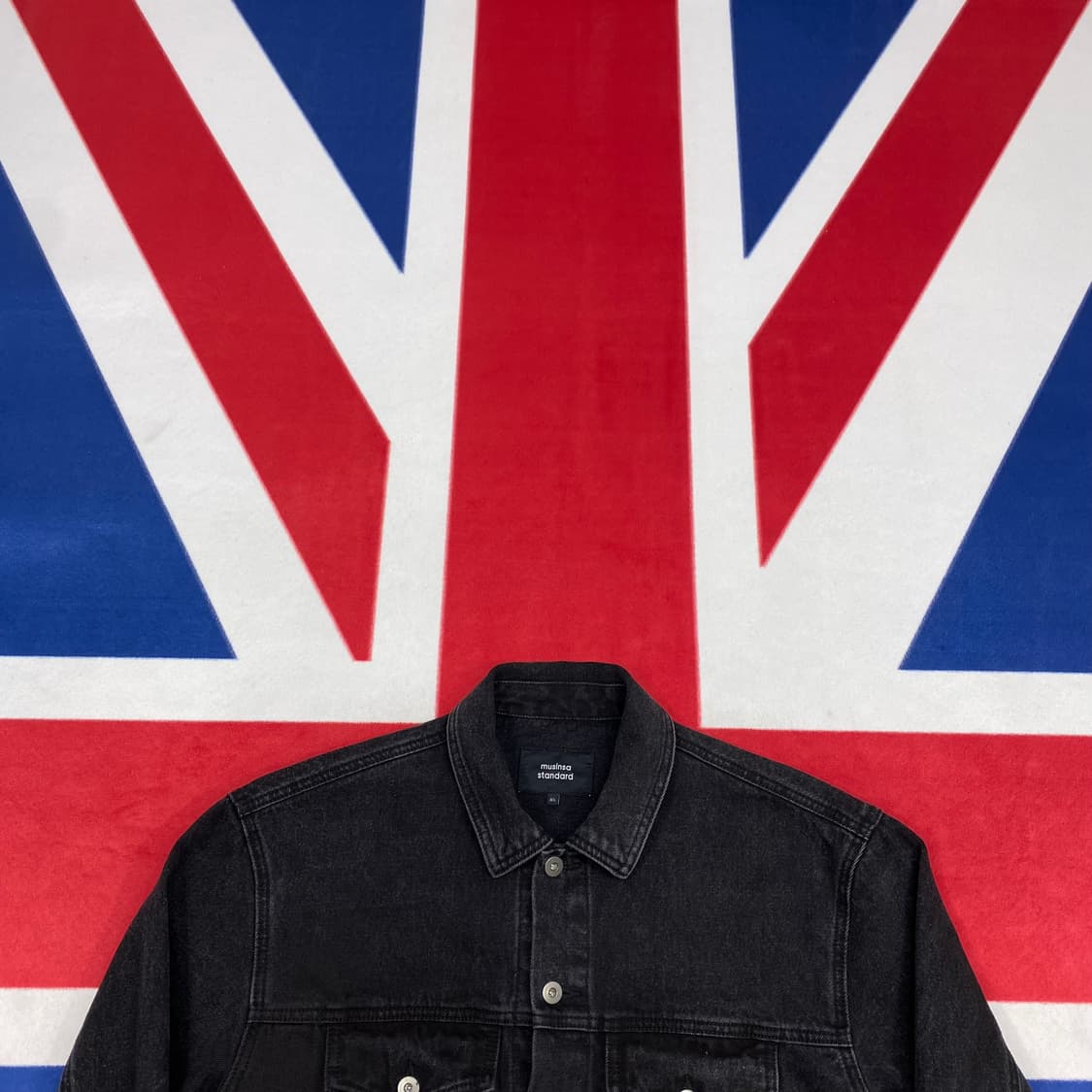 무탠다드 흑청데님자켓 XL 상품이미지3