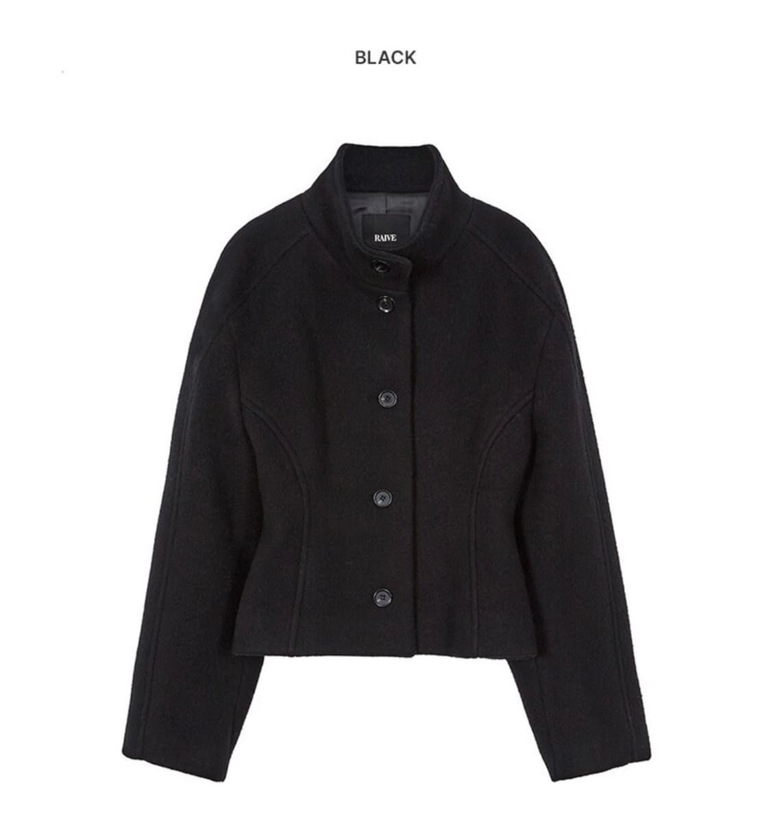 레이브 하이넥 숏코트 High Neck Short Coat 상품이미지3