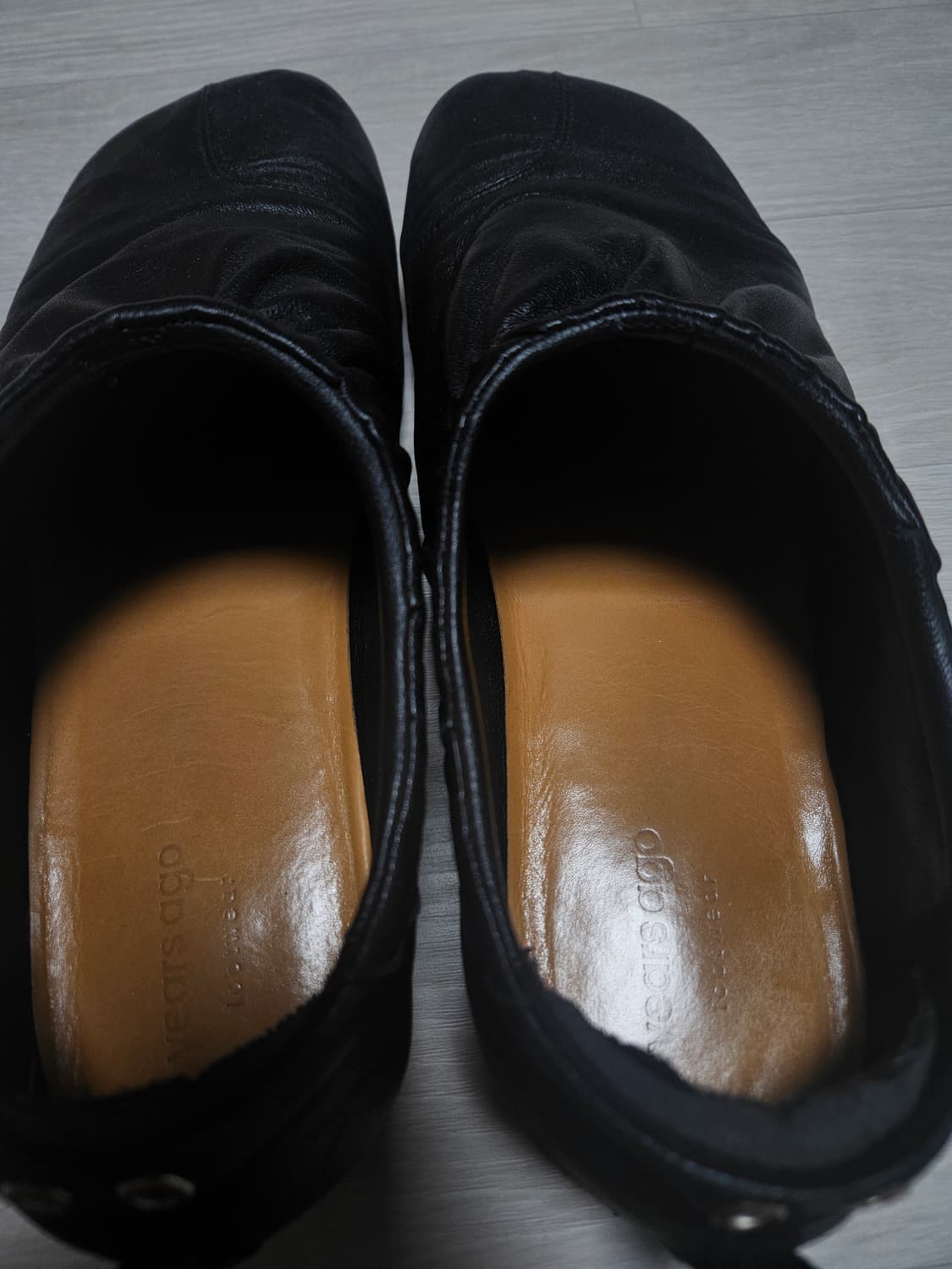 [270] 이얼즈어고 링클 레더 슈즈 상품이미지3