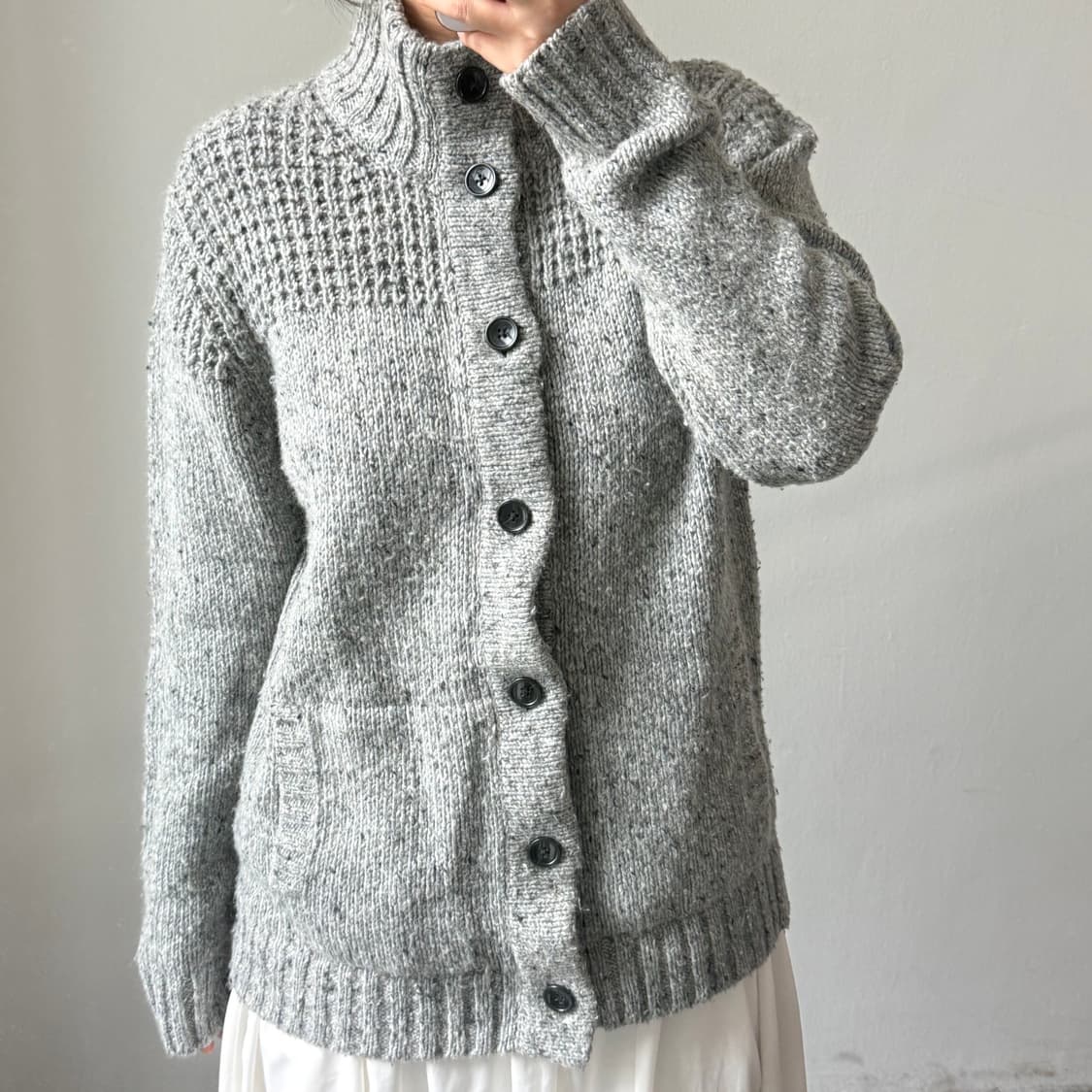 [XL] 유니클로 그레이 가디건 상품이미지2