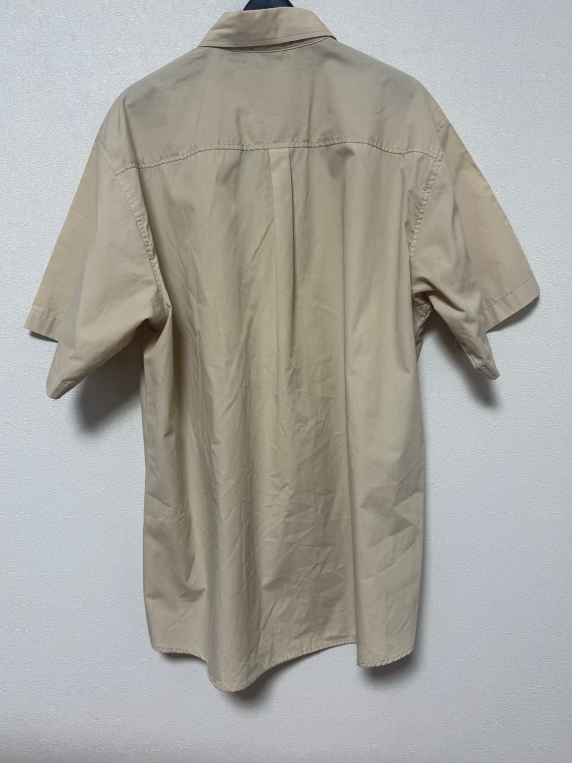 [STUSSY] 90s 스투시 베이지 반팔 셔츠 상품이미지3