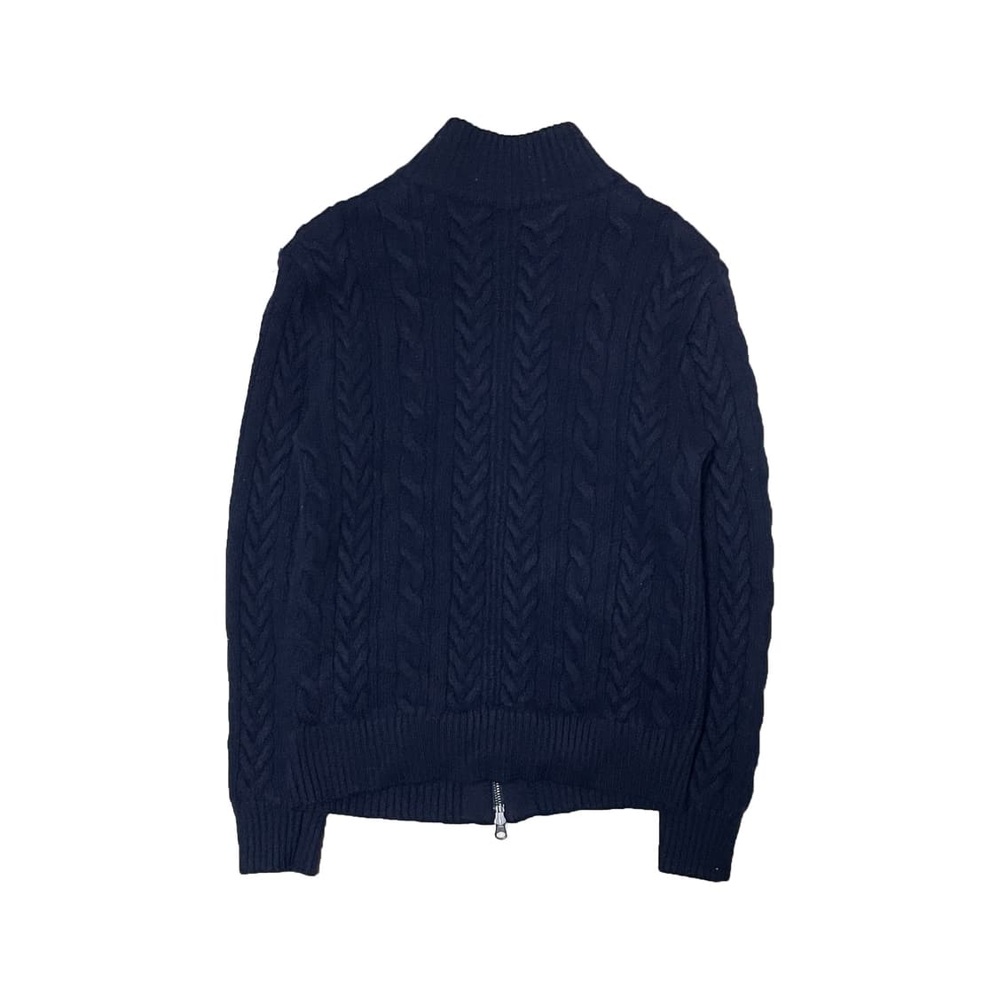 브룩스브라더스 네이비 케이블 니트 집업 상품이미지2