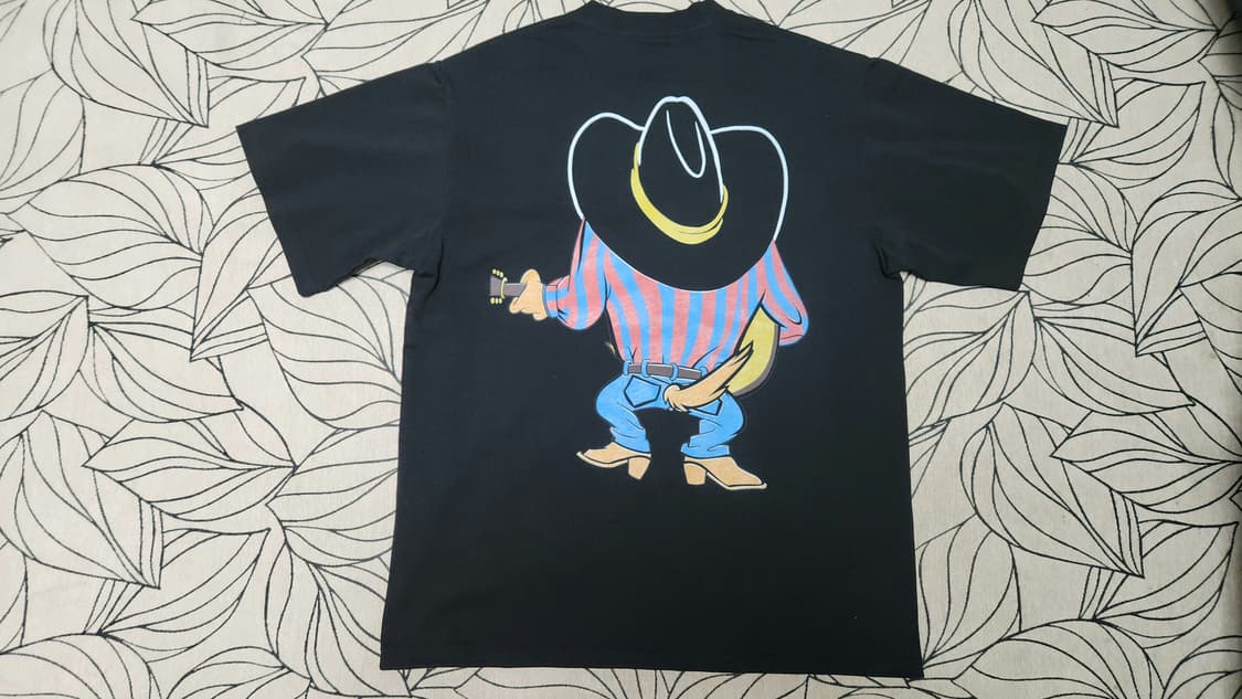 90's 레이스벨리 워너브라더스 태즈  빈티지 티셔츠 XL 상품이미지2