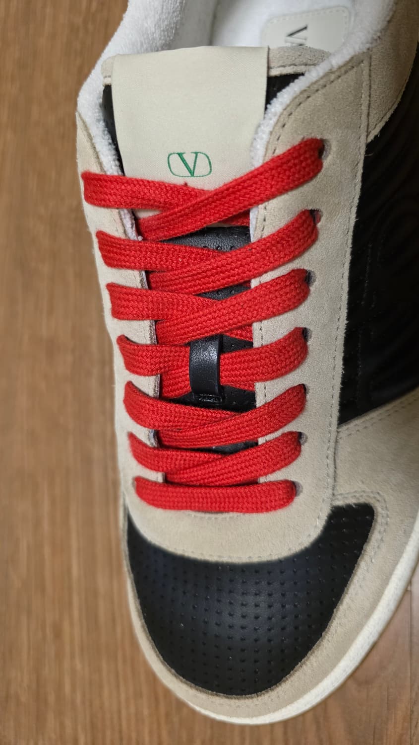 발렌티노 스파리 스플릿 나파 가죽 스니커즈 상품이미지9