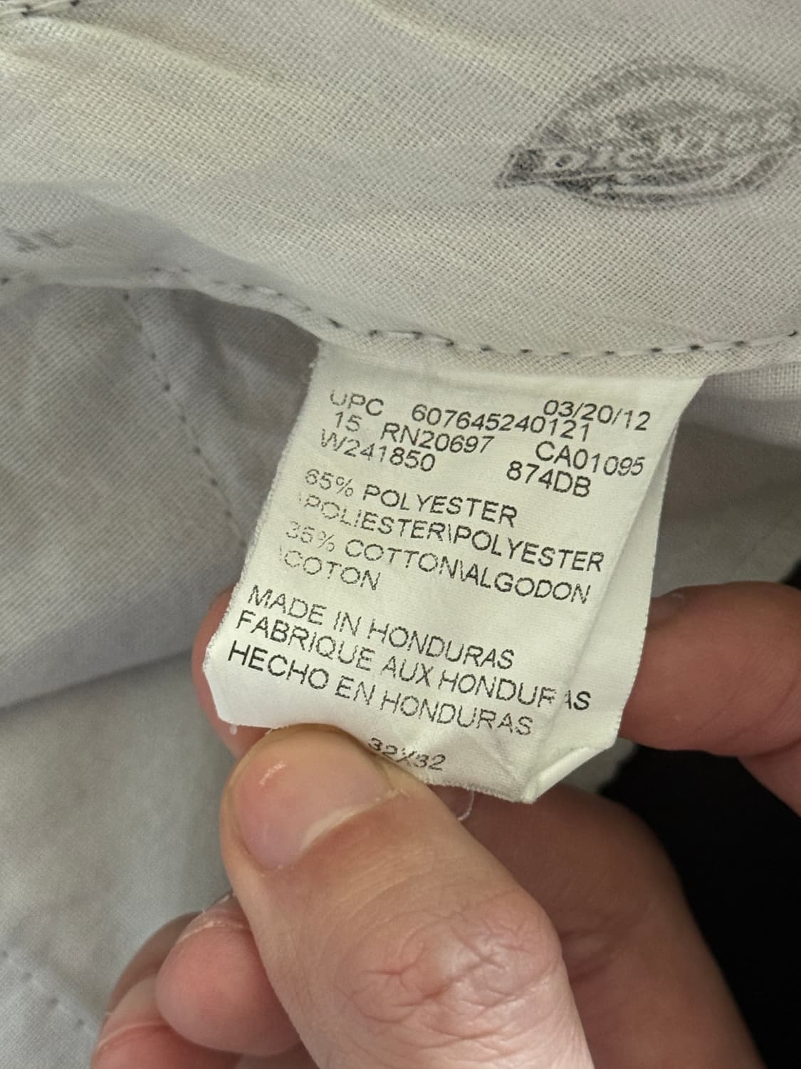 Dickies Straight Dark brown 874 상품이미지9