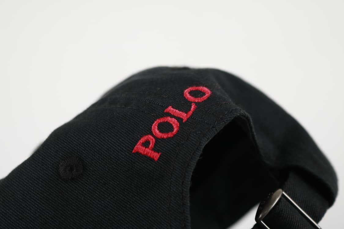 폴로 랄프로렌 블랙 볼캡 모자 상품이미지4