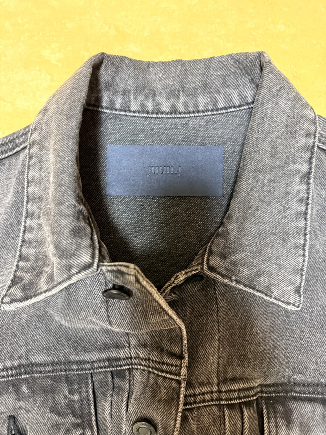 준지 블랙 데님자켓 상품이미지8