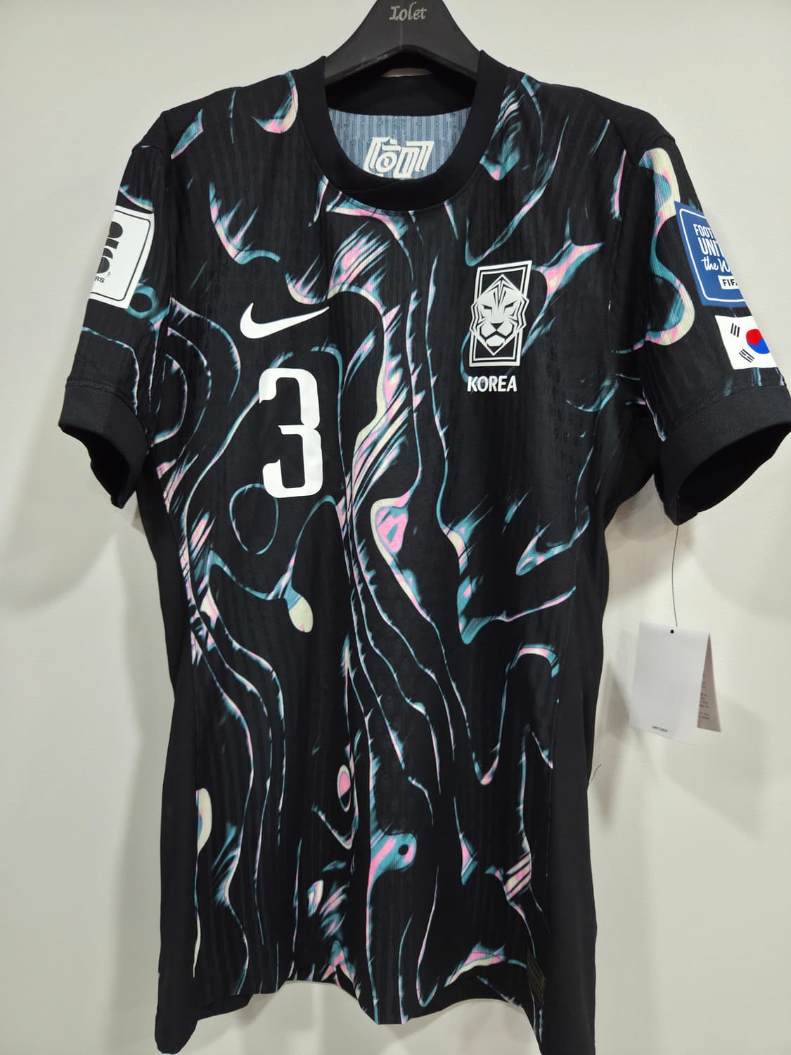 나이키 대한민국 국대 유니폼 어웨이 지급용 상품이미지1