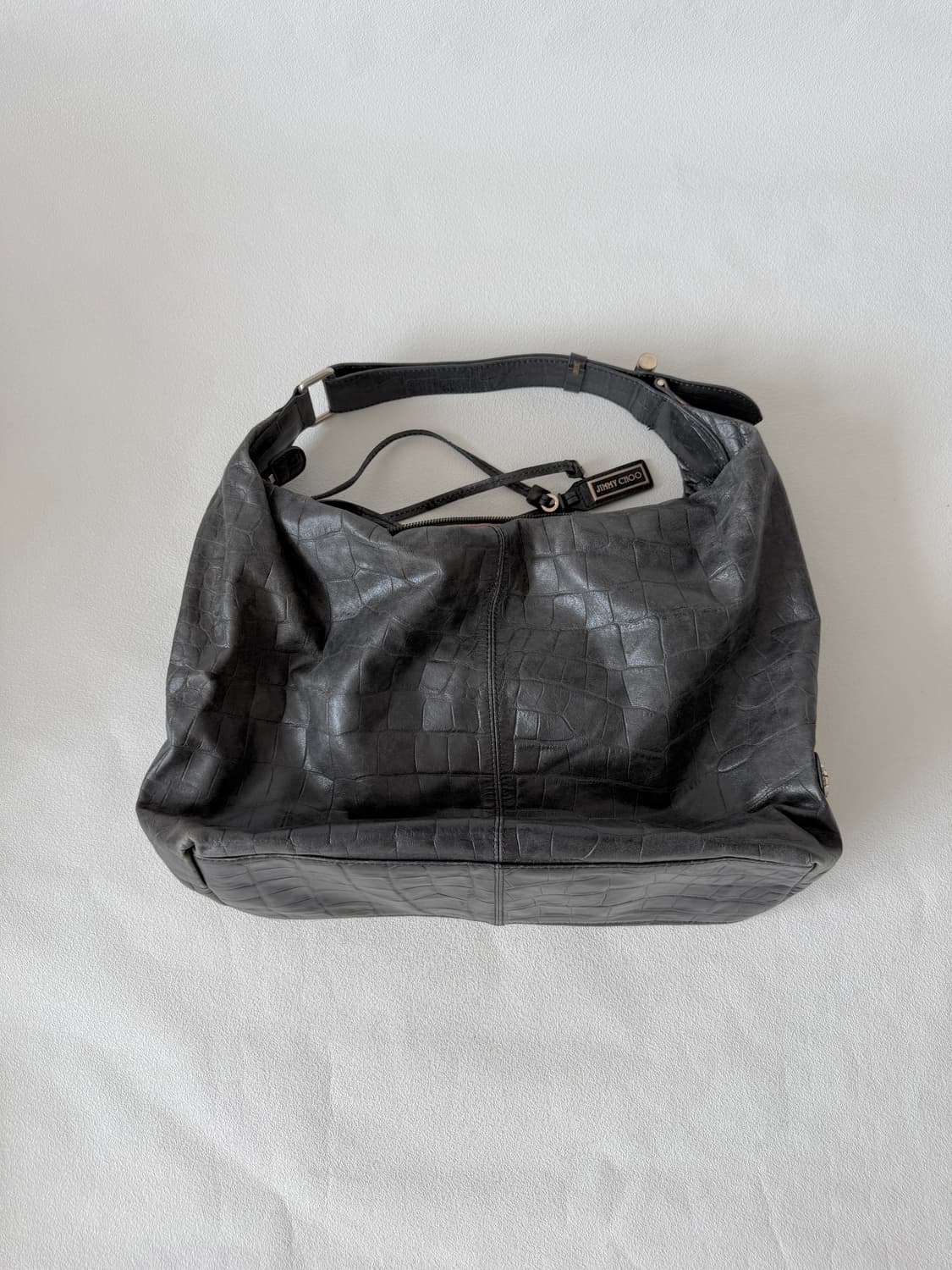 지미추(JIMMY CHOO) 레더 숄더백(ITALY, 큰 사이즈) 상품이미지2