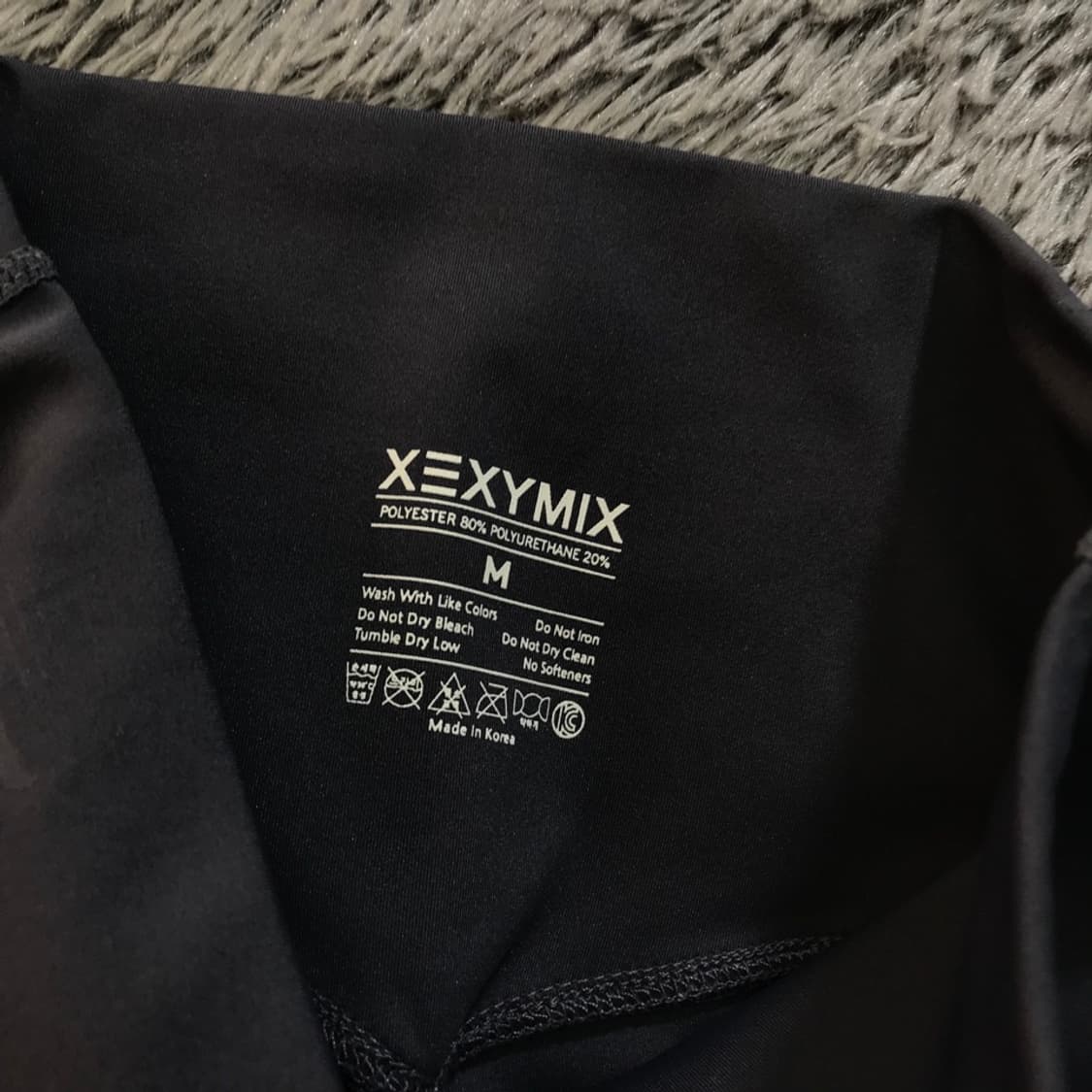 [[여성 M, A급] 젝시믹스 빅로고 하이플렉시 에어로 레깅스p117 상품이미지6