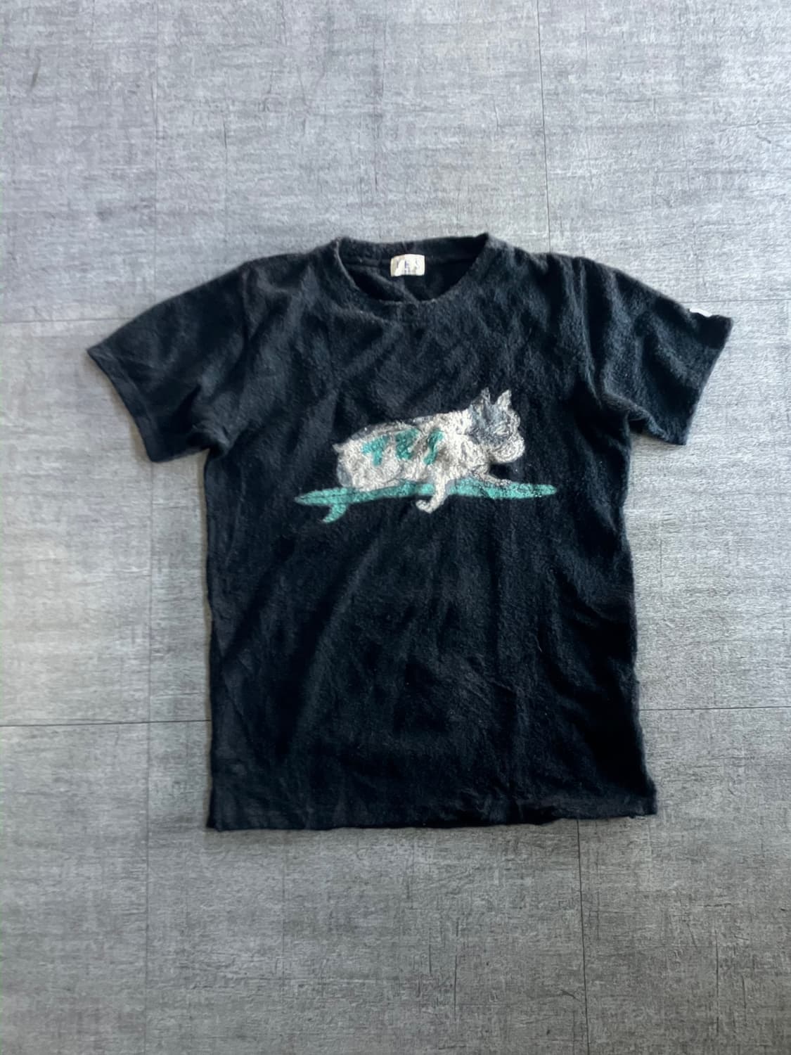 일본빈티지 Tes 핀터깔y2k 올드스쿨아메카지 테리 니트스웨터 상품이미지1