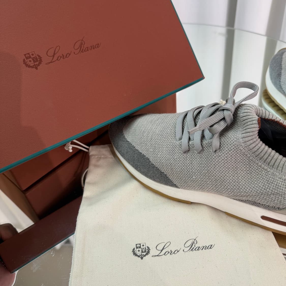 [정품] 로로피아나 360LP 스니커즈  41사이즈 상품이미지8