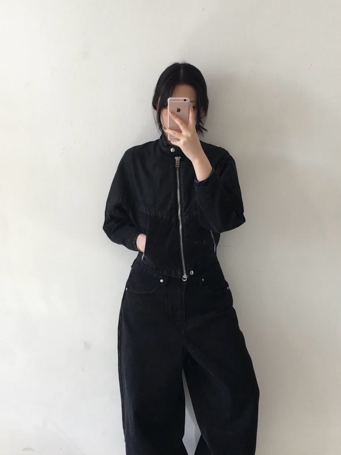 디젤 흑청데님 라이더 자켓 상품이미지1