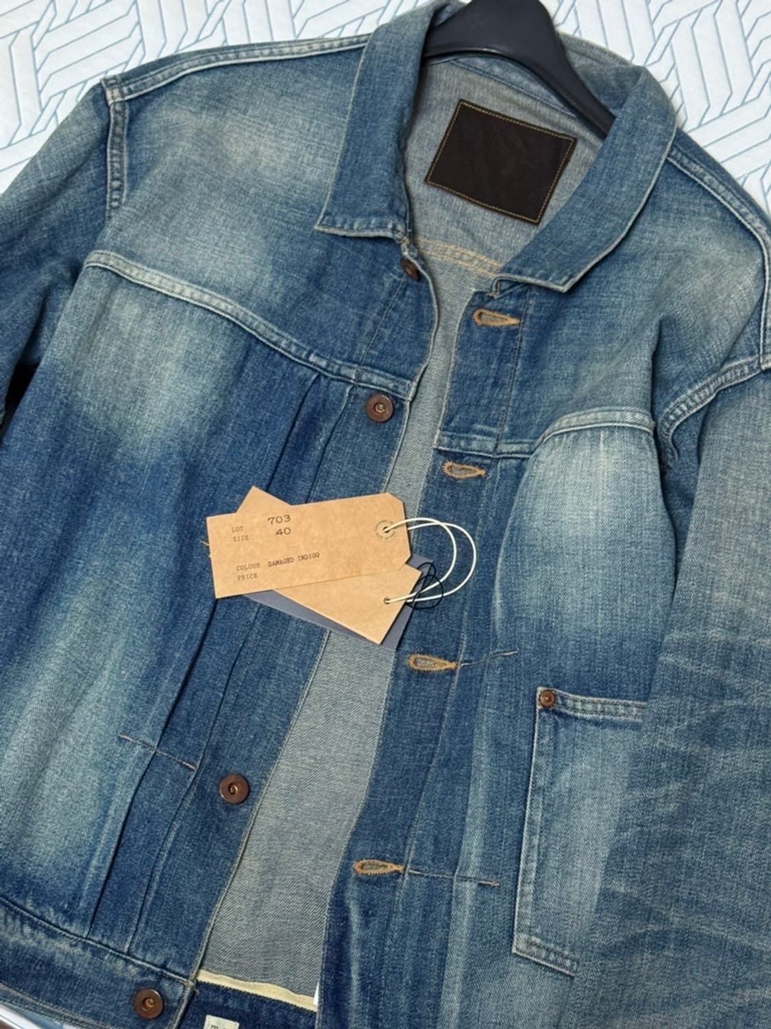 타이가타카하시 lot.703 데님 자켓 40사이즈 상품이미지1