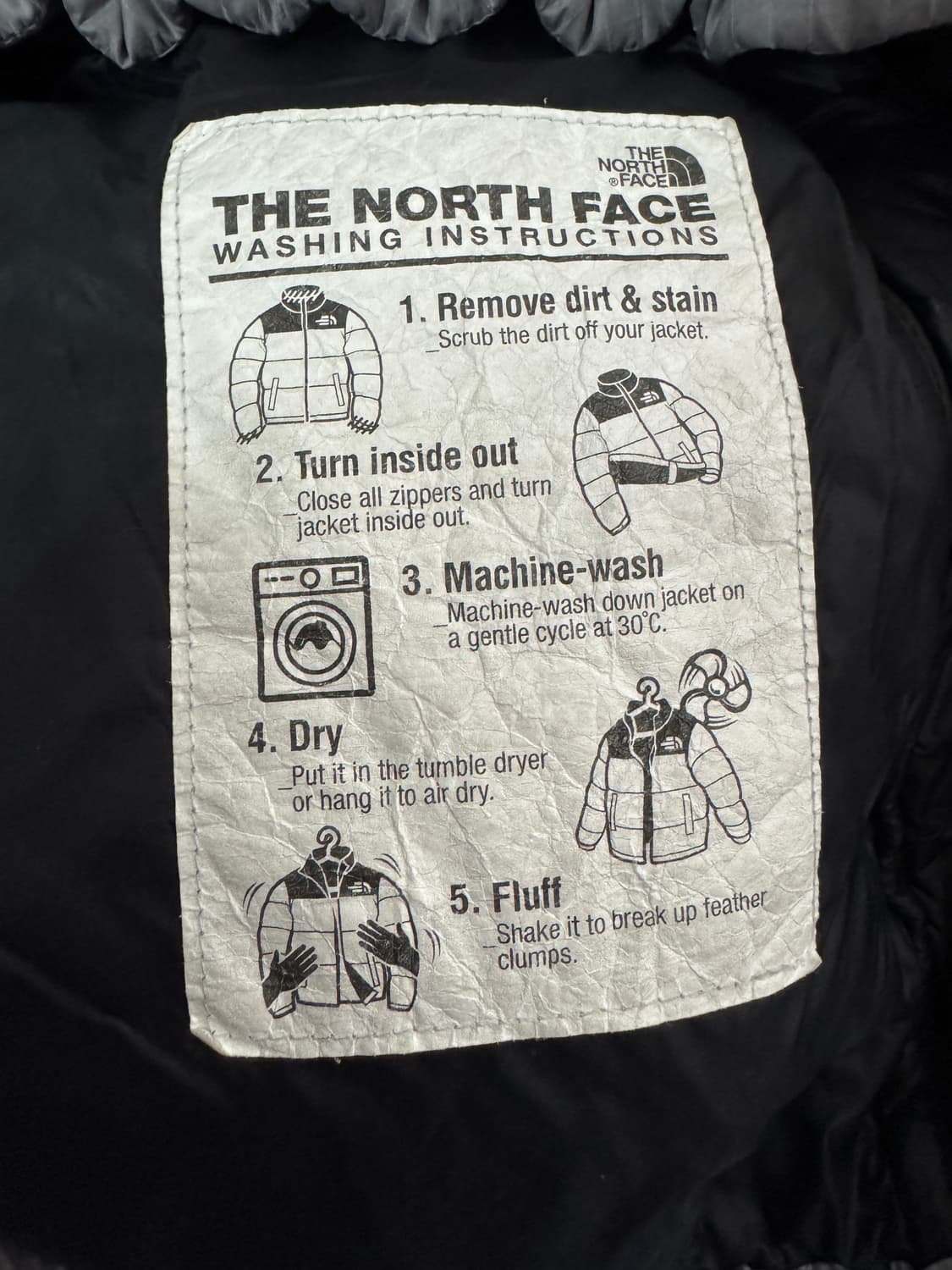 정품!! 노스페이스 화이트라벨 에코다운 눕시 패딩 XL 상품이미지4