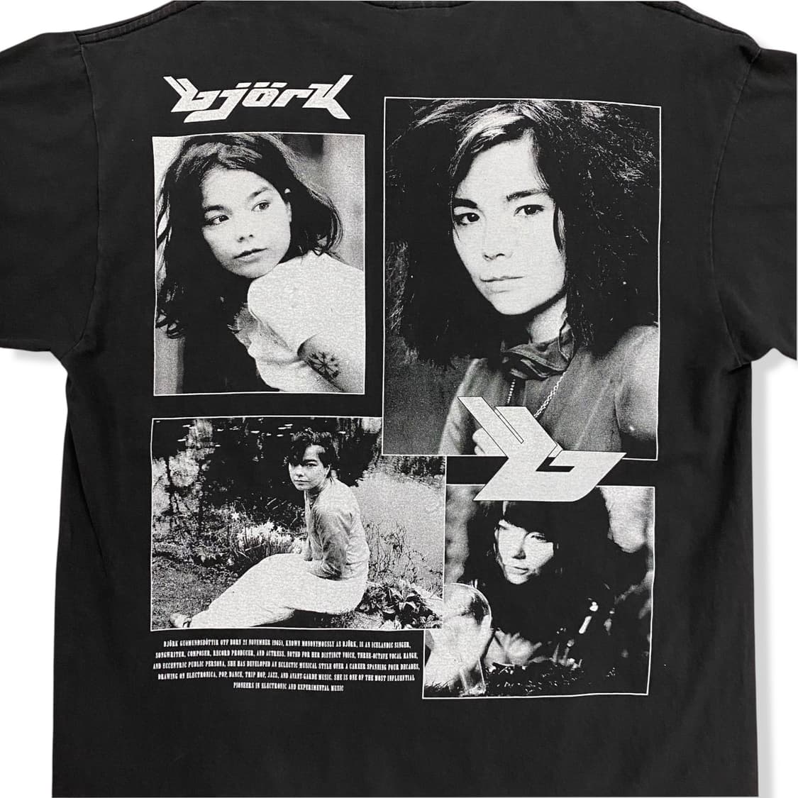 Bjork Printed Black Over Tshirt 상품이미지6