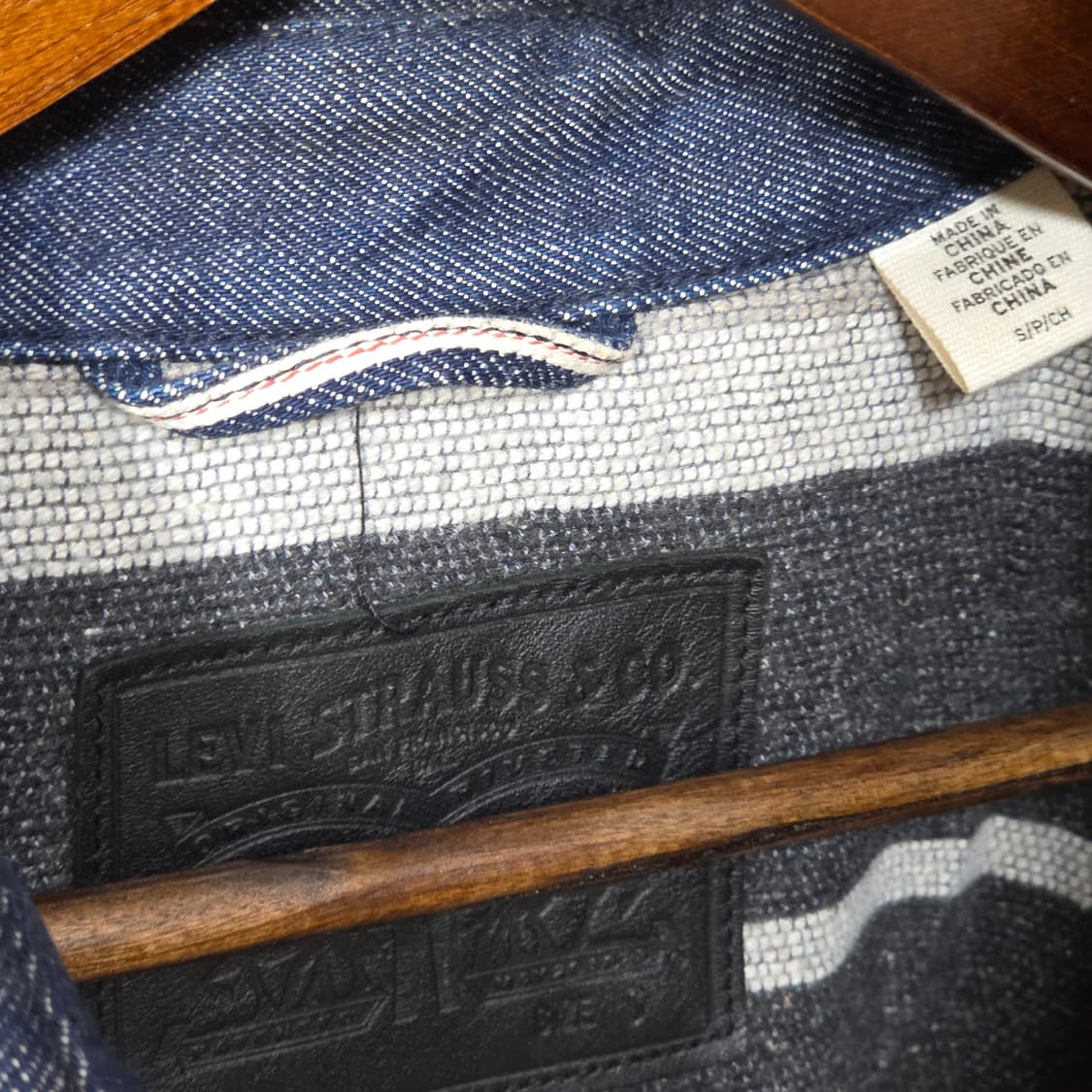 리바이스 콘밀 데님 셀비지 초어 자켓 상품이미지8