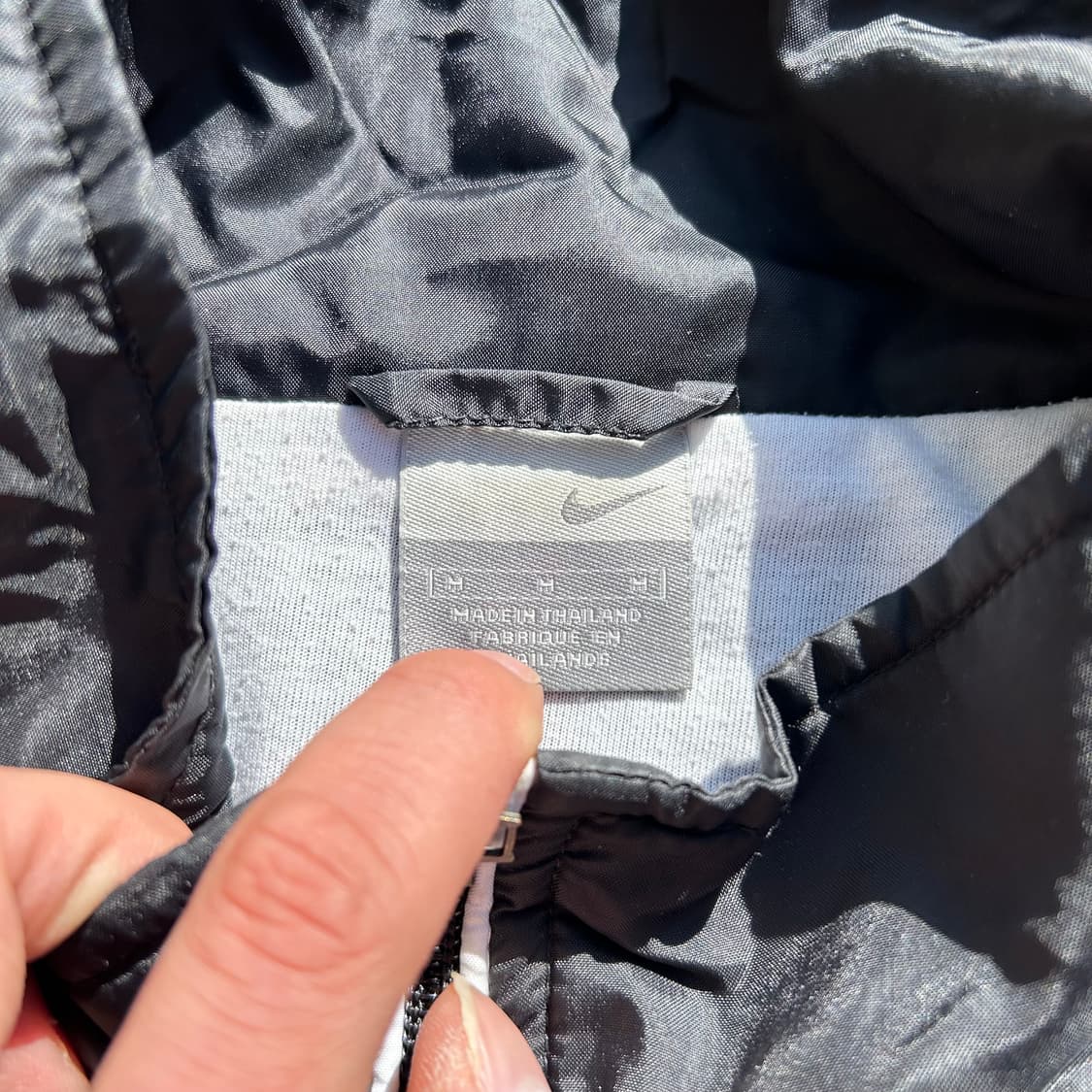 나이키(NIKE)블랙 바람막이 자켓 상품이미지4