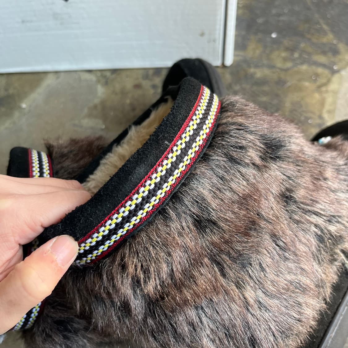 미네통카 퍼 비즈 미들 부츠 상품이미지8