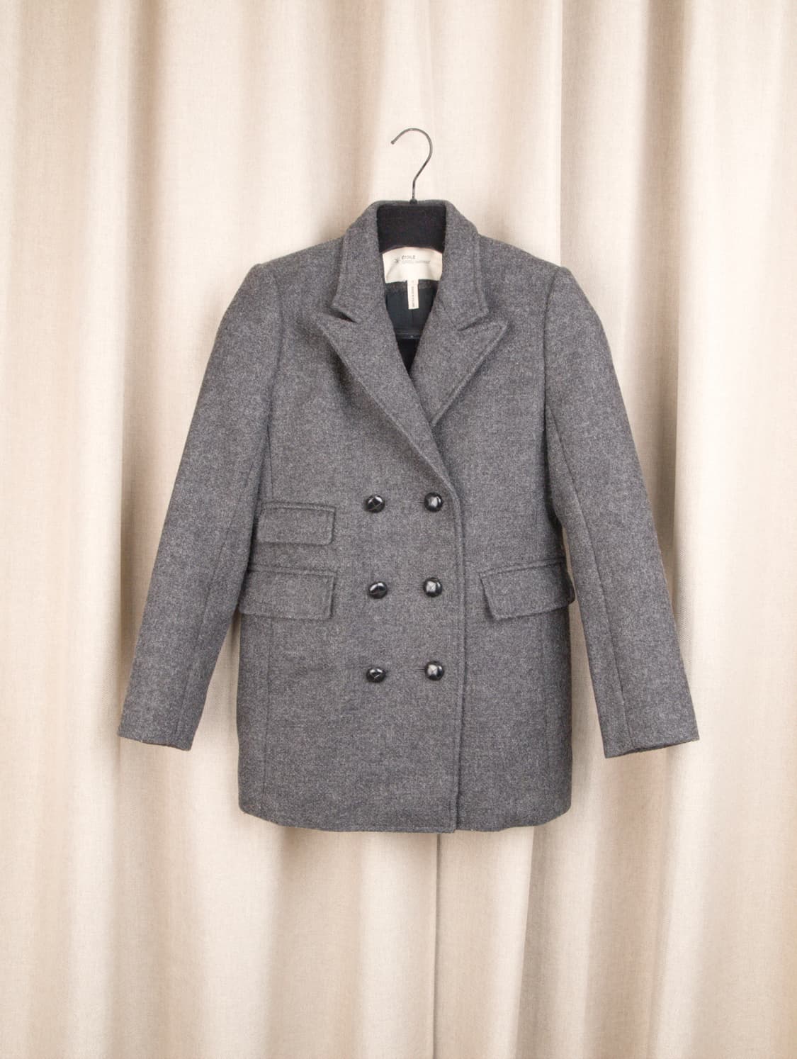 Tweed Wool Pea-coat 상품이미지1