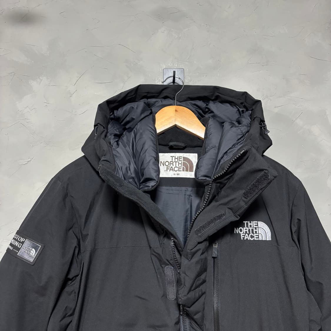 노스페이스 알파인다운코트 구스다운 롱패딩 상품이미지2