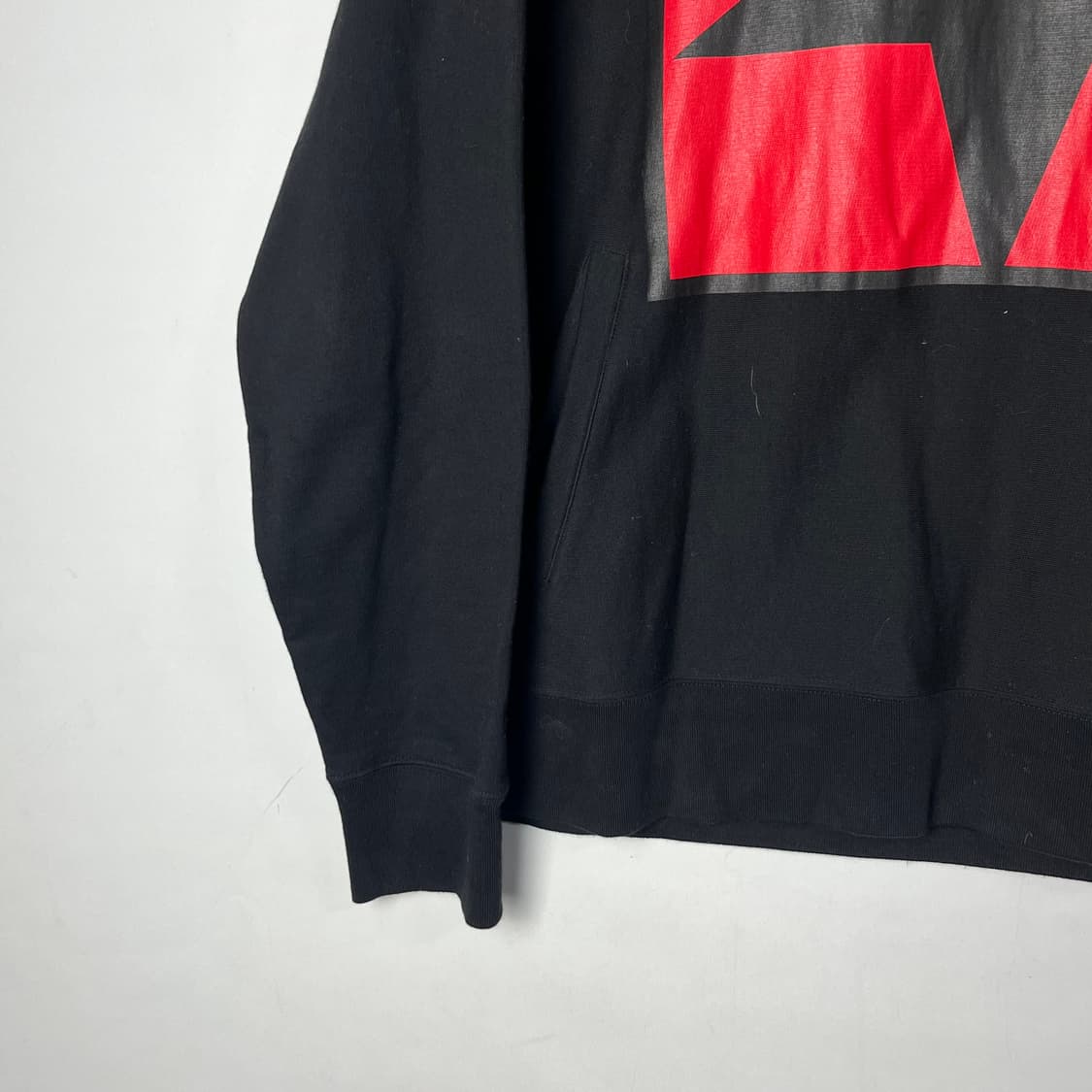 [HBA] 후드바이에어 레터링 프린팅 후드 맨투맨 상품이미지4