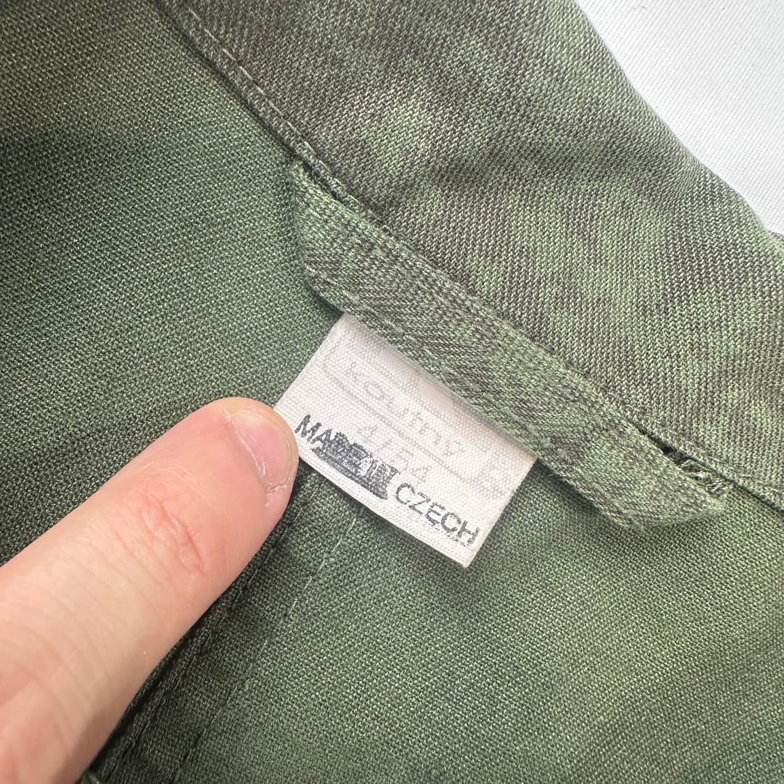 90s 체코군 VZ92 자켓 + 하의 셋업 상품이미지4