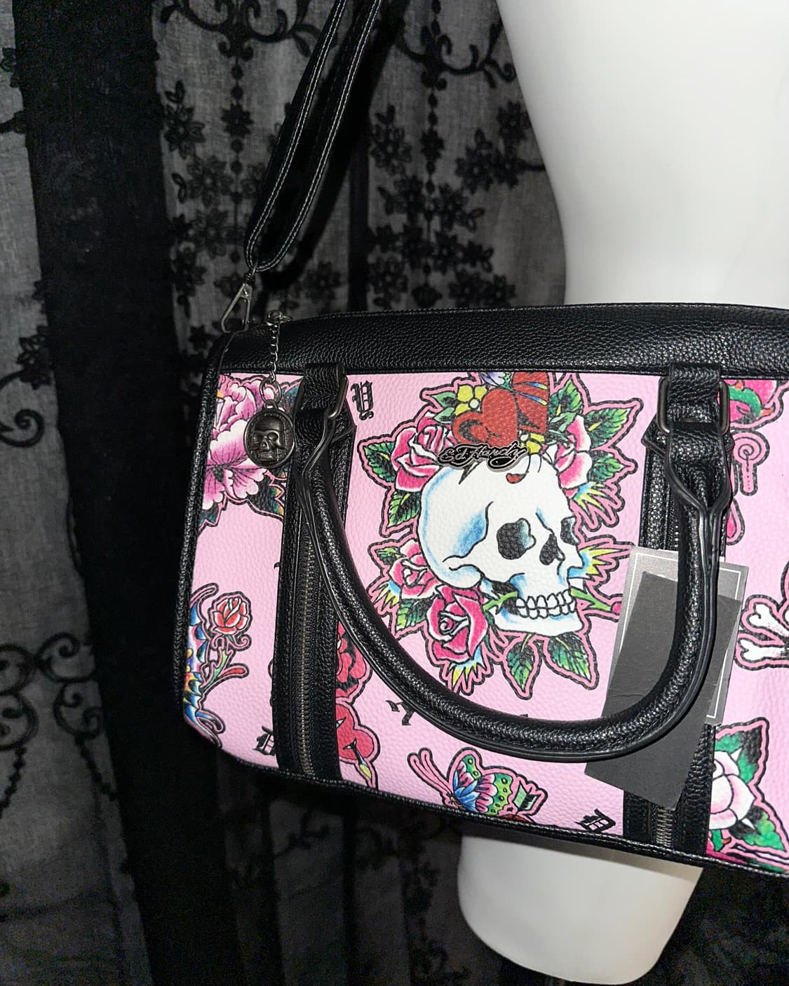 Vegan Leather Pink Bag (New with Tags) 상품이미지3