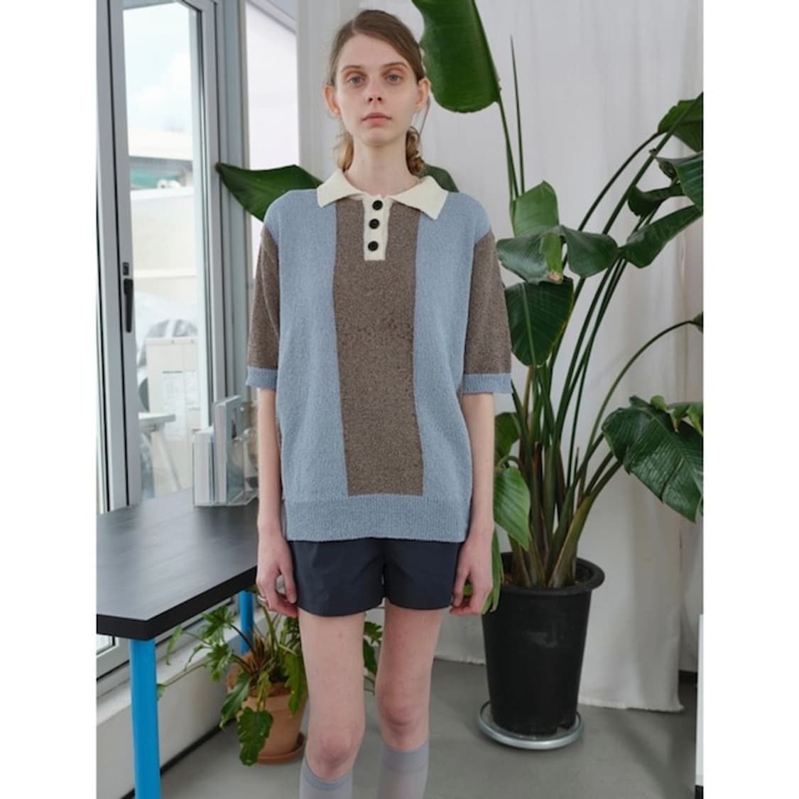 엔조블루스 마리나 니트 반팔 상품이미지6