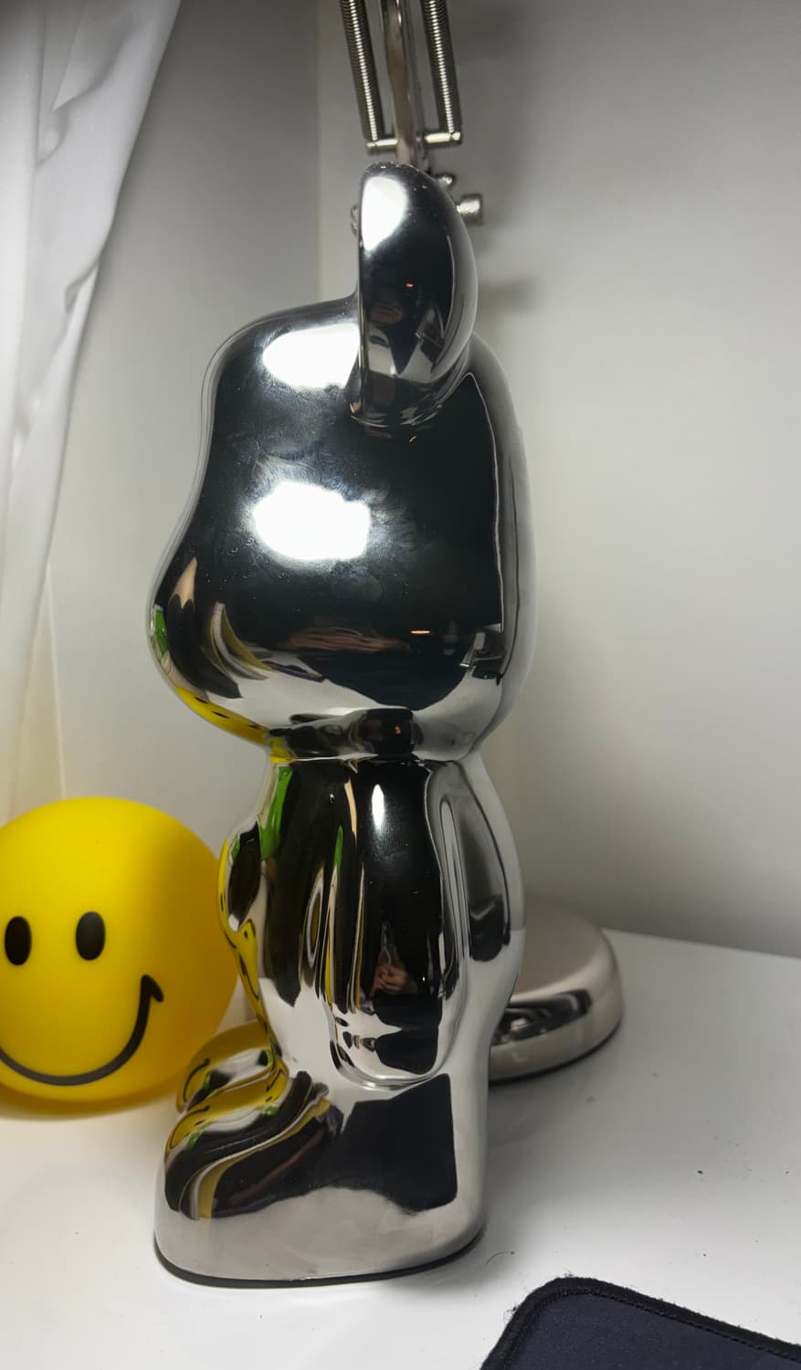 리틀보트 하트 베어브릭 세라믹 장식 저금통 실버 상품이미지2