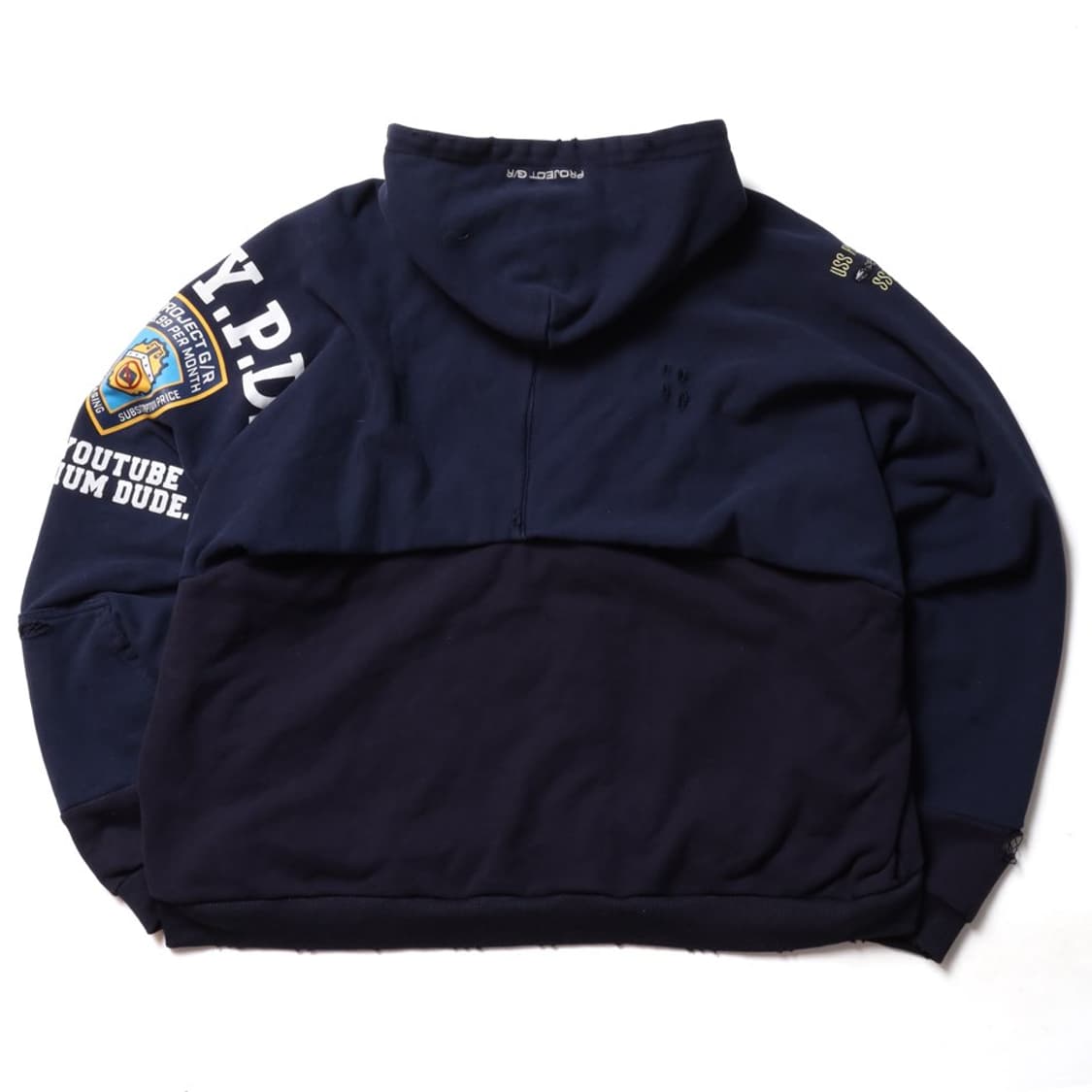 프로젝트 지알 Project G/R Sweat Zip Up Hood  상품이미지5