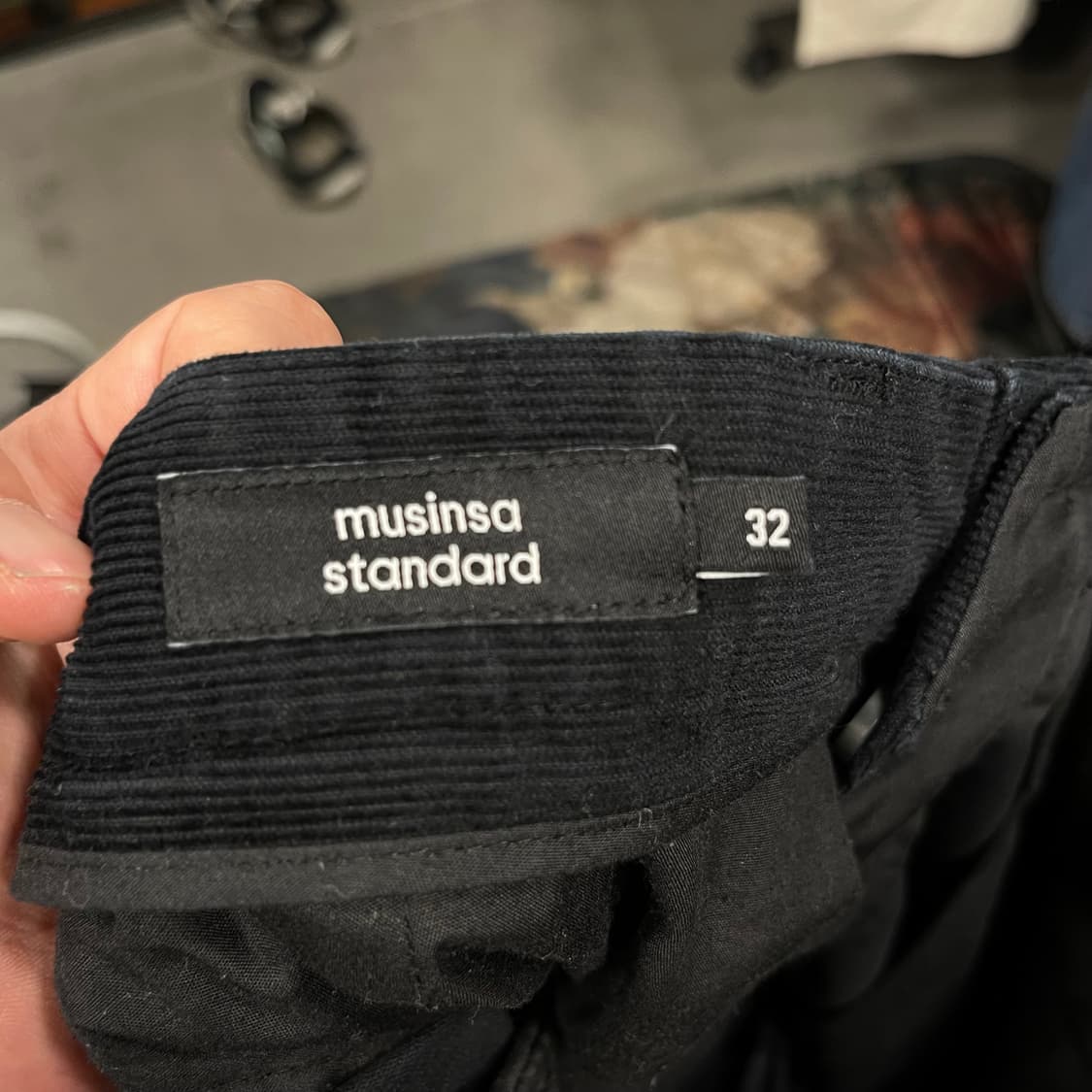 무신사 스탠다드 레귤러핏 코듀로이팬츠 32 상품이미지3