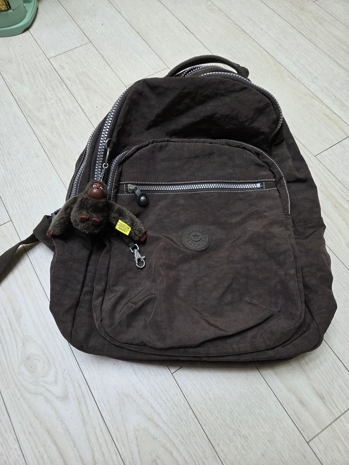 키플링 브라운 백팩 키링포함 상품이미지1