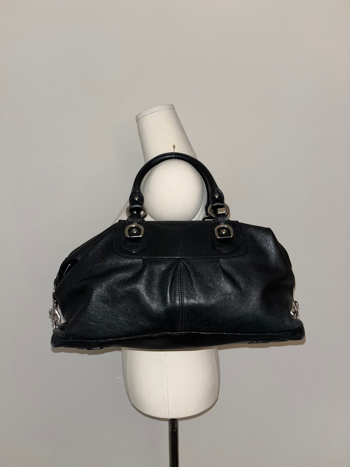 📦Coach allblack shoulder bag 상품이미지6